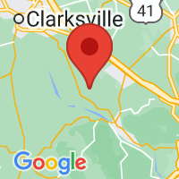 Map of Chapmansboro, TN